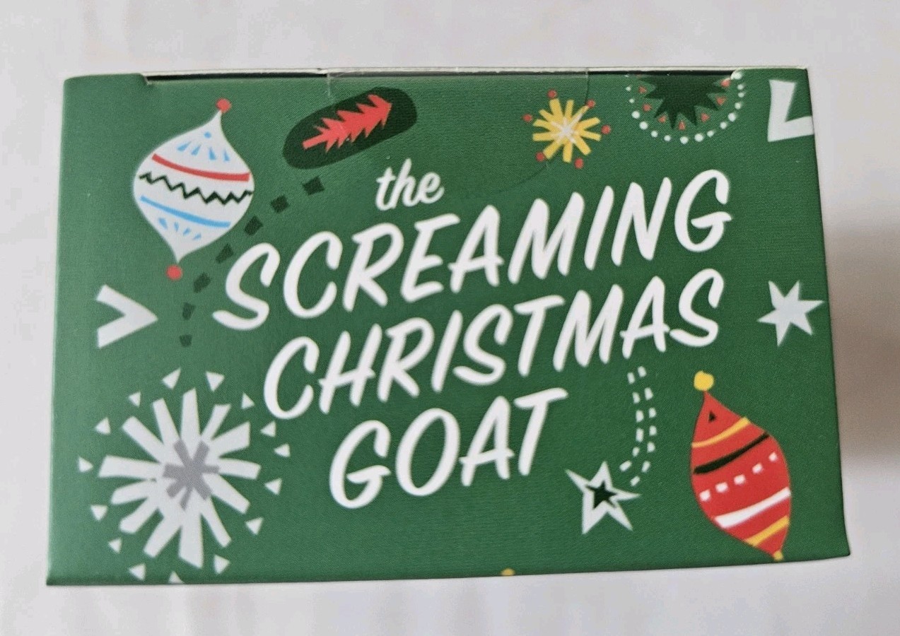 Screaming Christmas Goat RP Minis SEALED