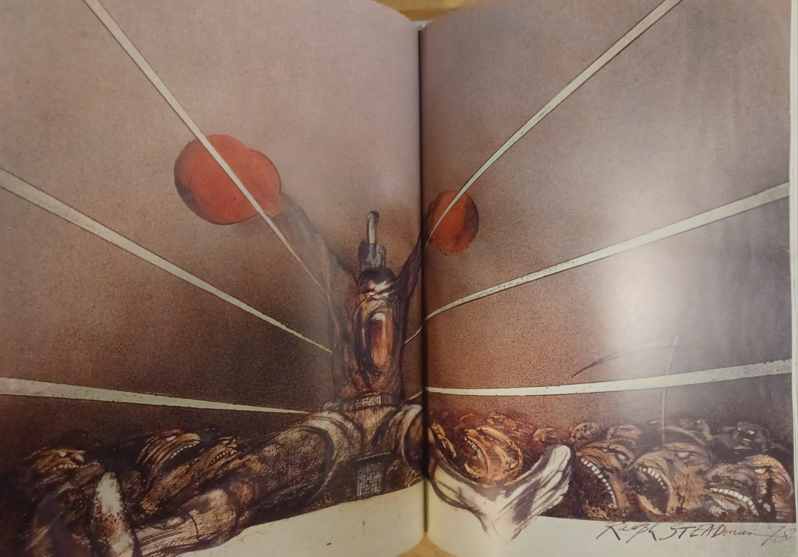 Scar-Strangled Banger, Ralph Steadman. First Printing Hardcover. Nice.