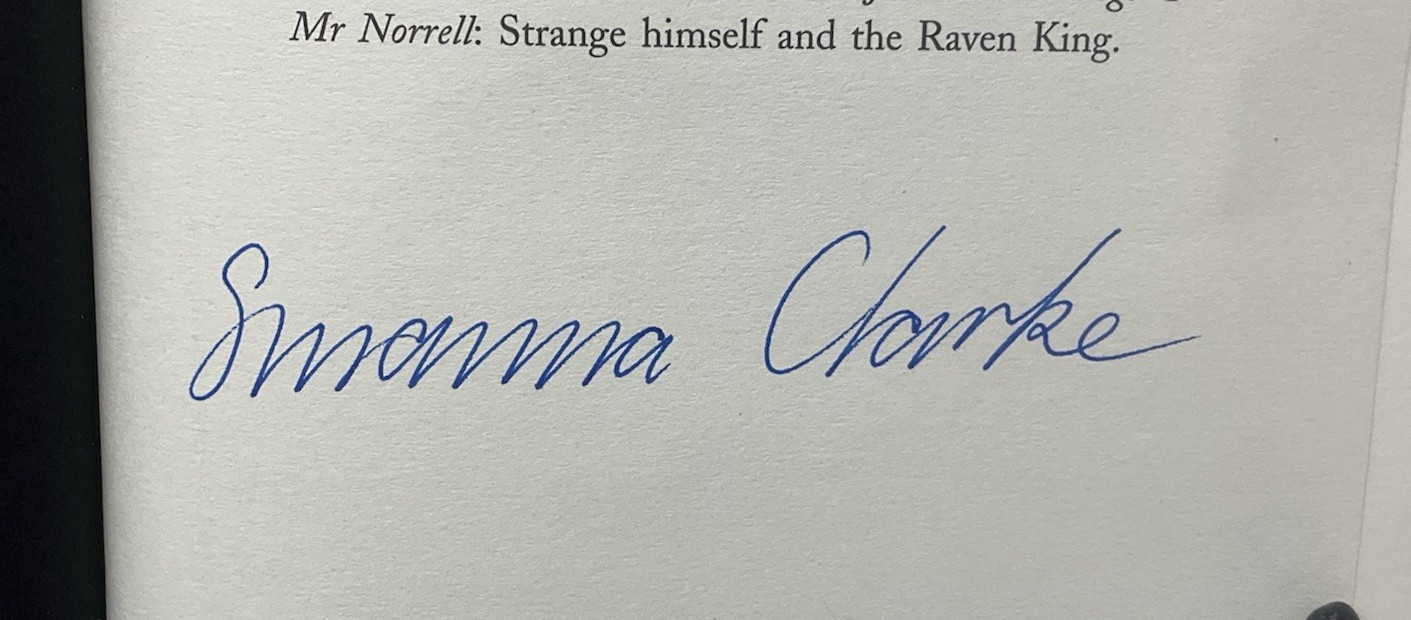 Signed The Ladies of Grace Adieu Susanna Clarke 2006 Hardcover Slipcase VG C3
