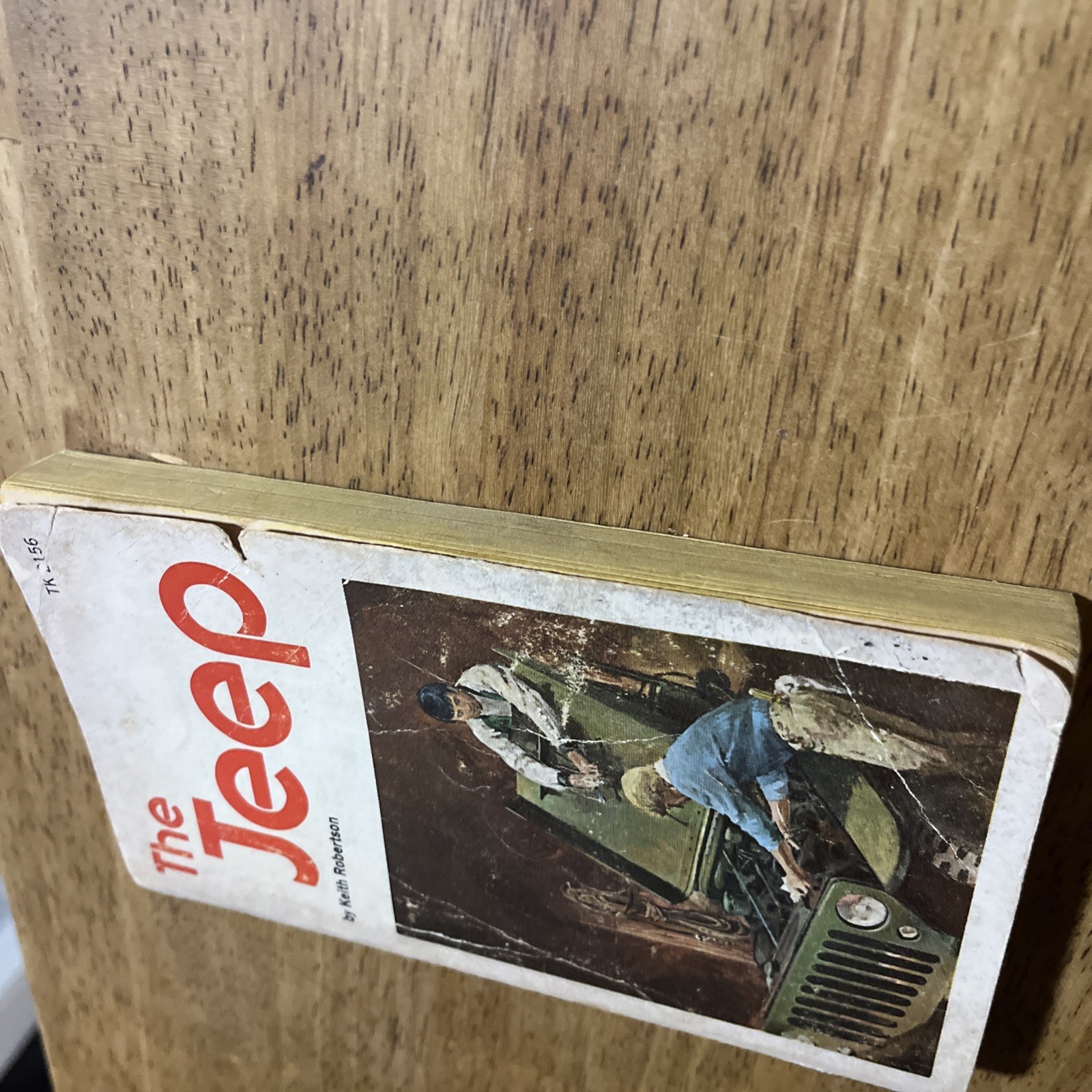The Jeep by Keith Robertson First 1st Printing PB 1972 TK 2156 Scholastic