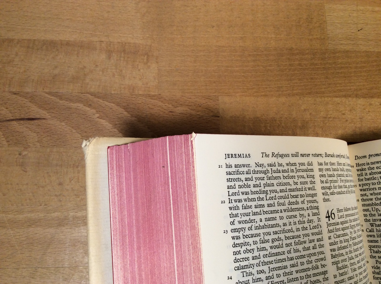 The Holy Bible, Translated From Latin Vulgate, Knox, Family Edition, 1954 HCDJ