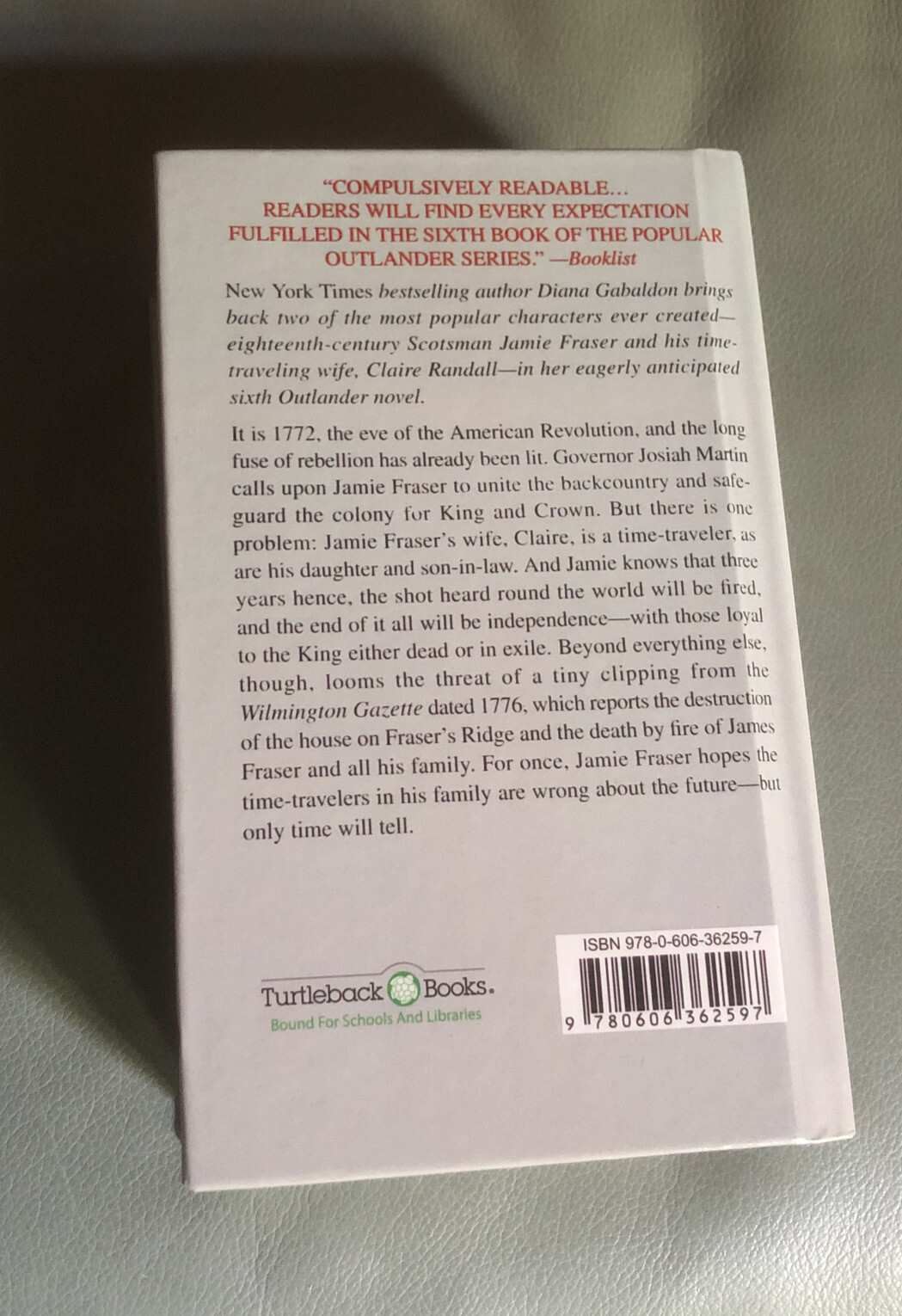 Outlander Ser.: A Breath of Snow and Ashes by Diana Gabaldon (2008, Library…
