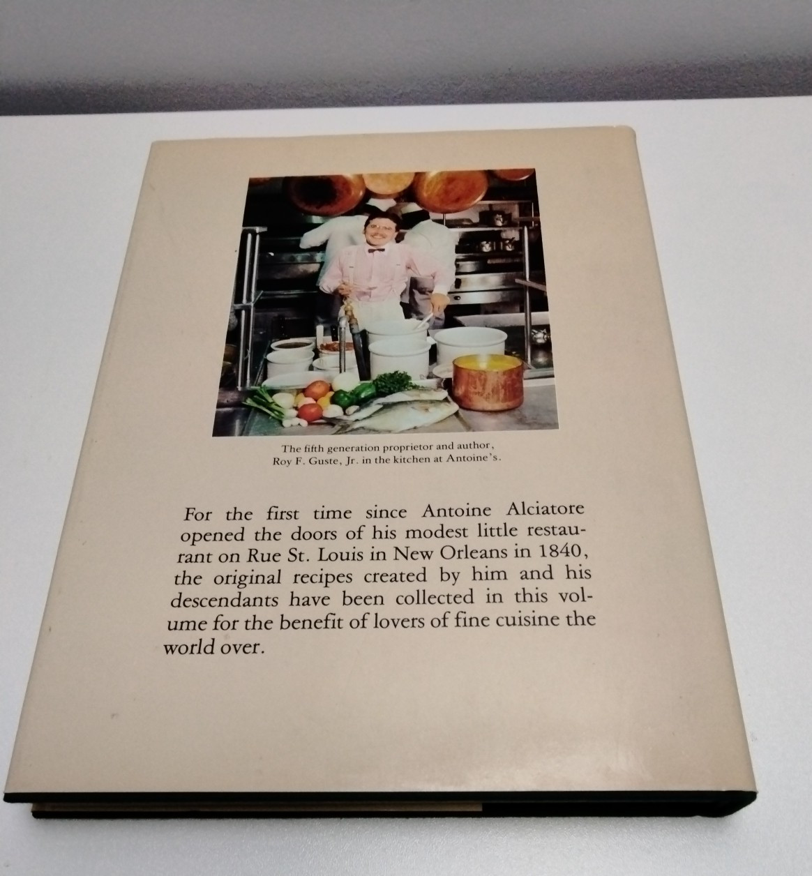 Antoines Restaurant Since 1840 Cookbook 1978 1st Edition HC New Orleans