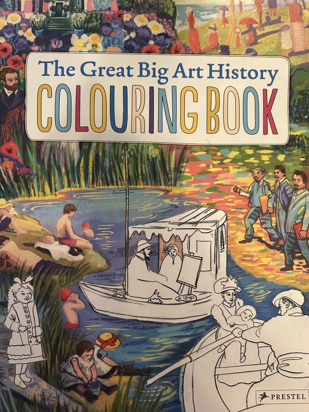 The Great Big Art History Coloring Book
