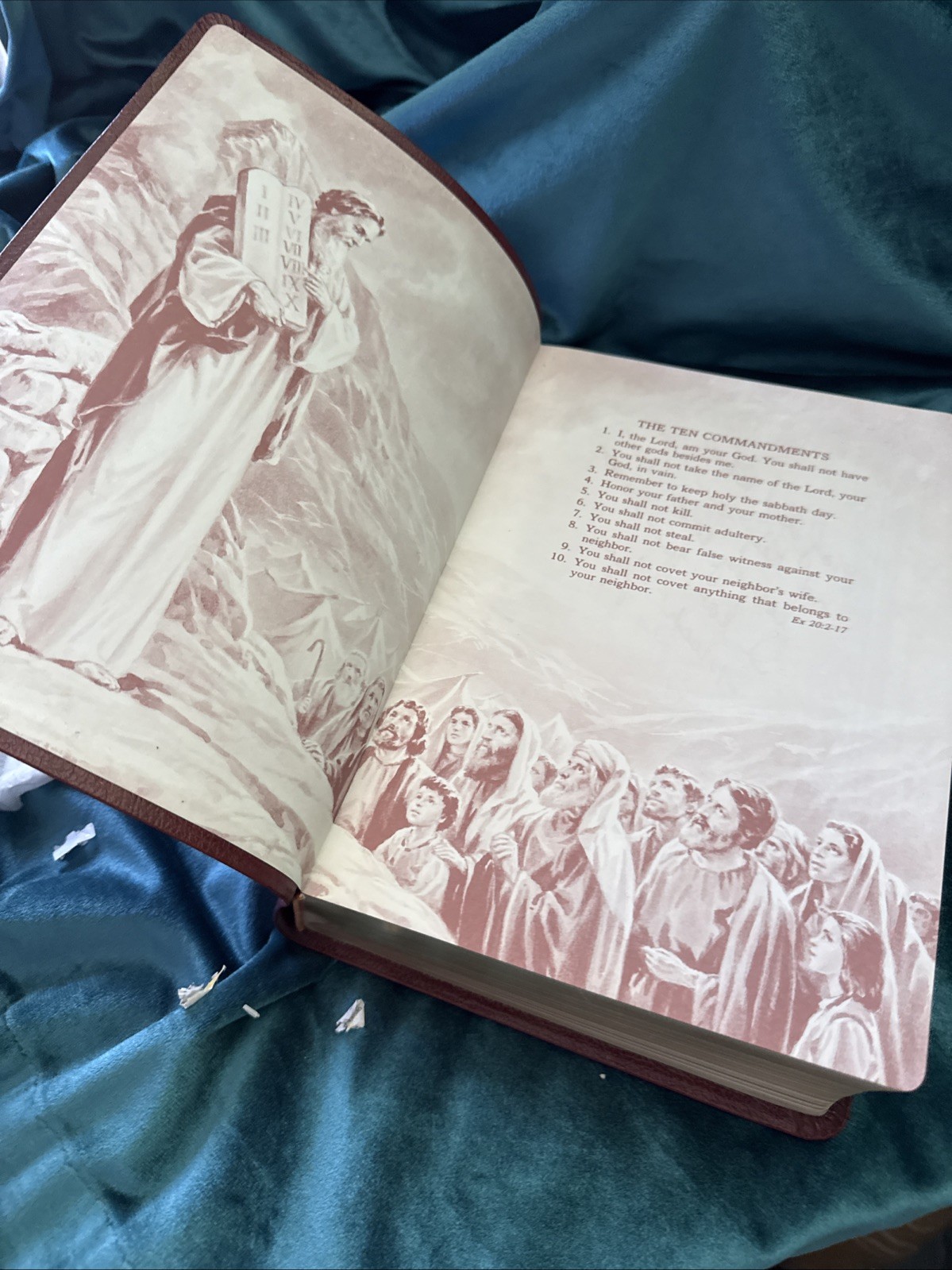 The New American Bible Saint Joseph Edition, Large Type, Illustrated 1992