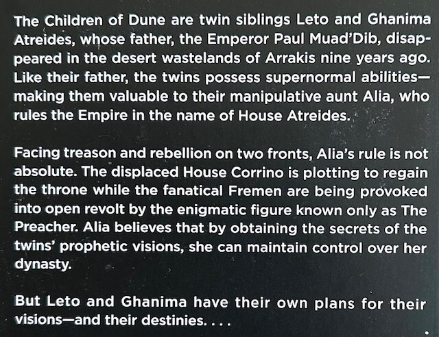CHILDREN OF DUNE : ACE PREMIUM EDITION ~ FRANK HERBERT ~ PAPERBACK ~ NEW