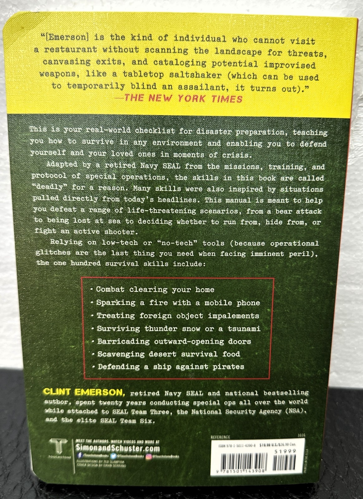 100 Deadly Skills: Survival Edition: The SEAL Operative’s Guide to Surviving…