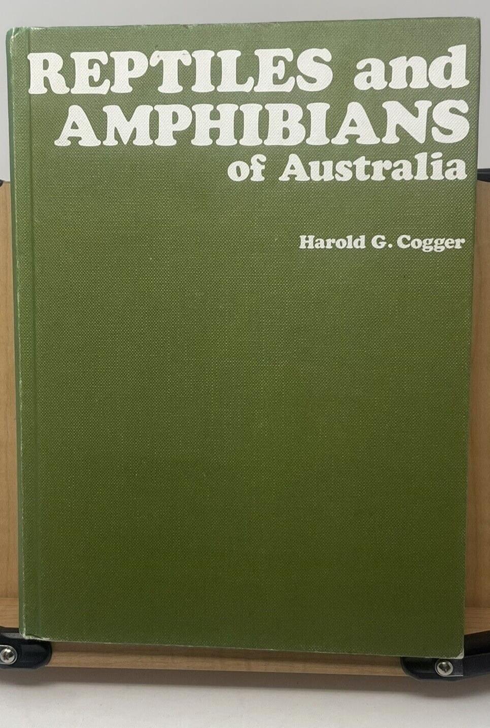 Reptiles and Amphibians of Australia Harold G. Cogger Revised 1983 E6