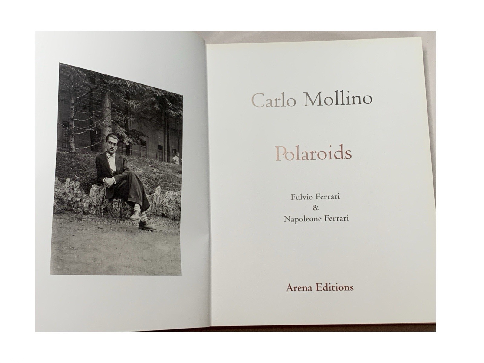 Carlo Mollino Polaroids 2002 1st Ed Arena Editions Erotic Photography Art