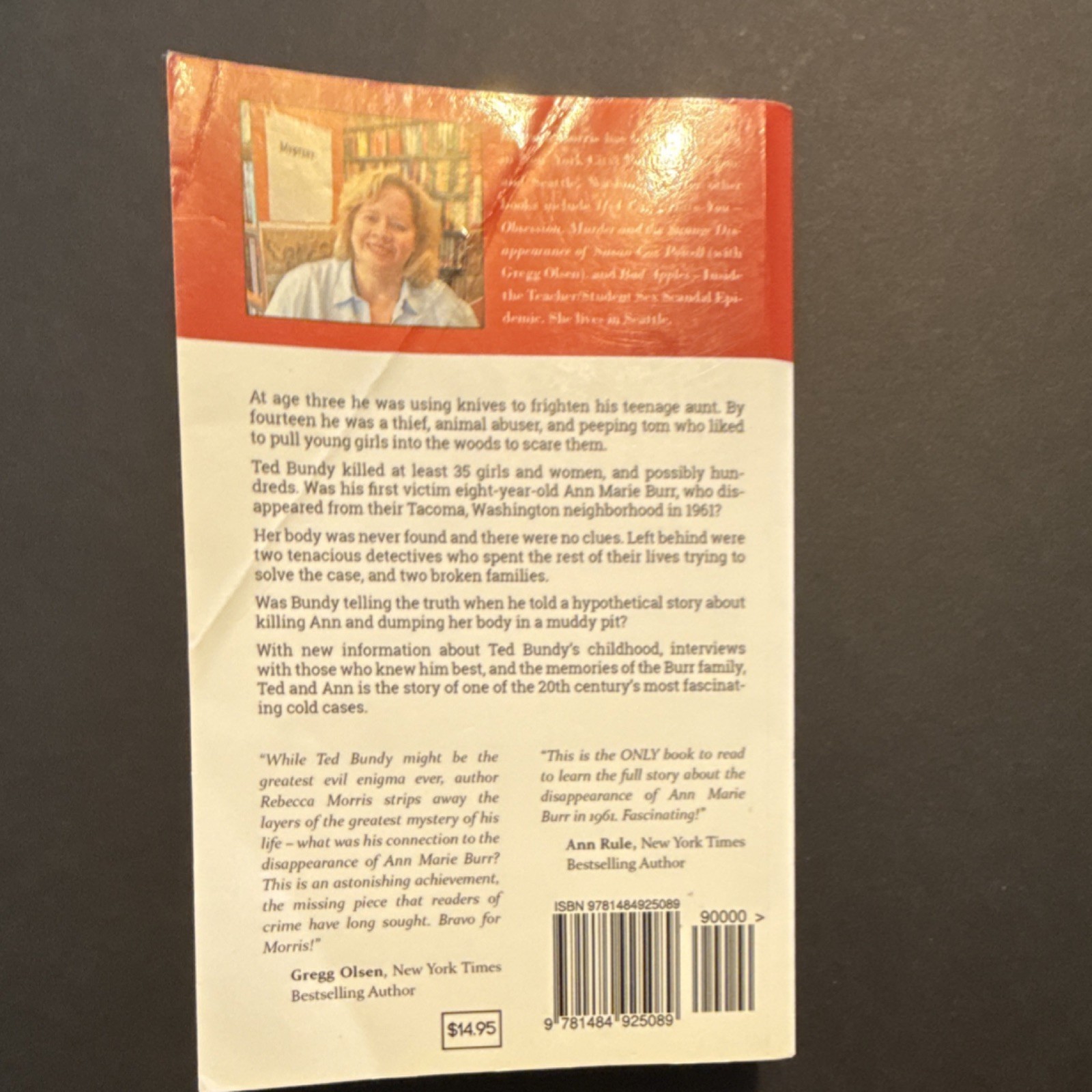 Ted and Ann Rebecca Morris Paperback True Crime Murder Serial Killers Book
