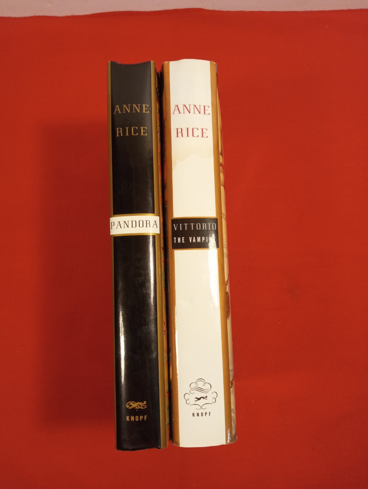 ANNE RICE- PANDORA & VITTORIO THE VAMPIRE NOVELS/ 1ST TRADE EDITIONS/ FREE SHIP