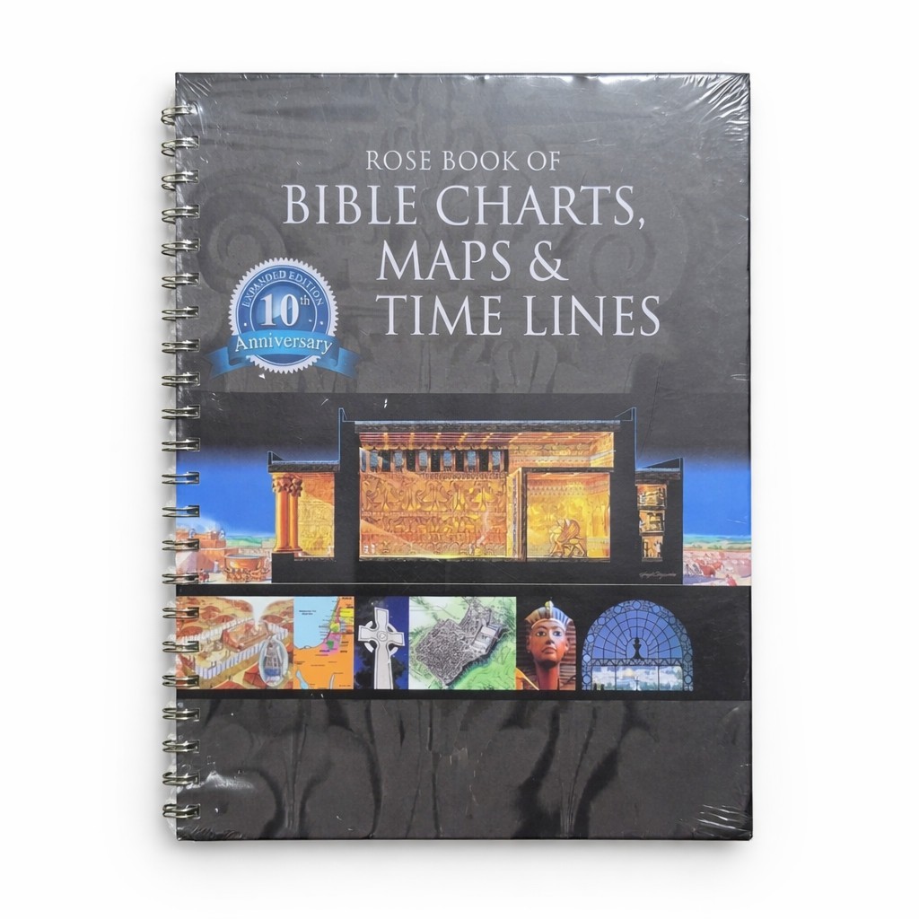 Rose Book of Bible Charts, Maps & Timelines – Full-Color Illustrated Reference