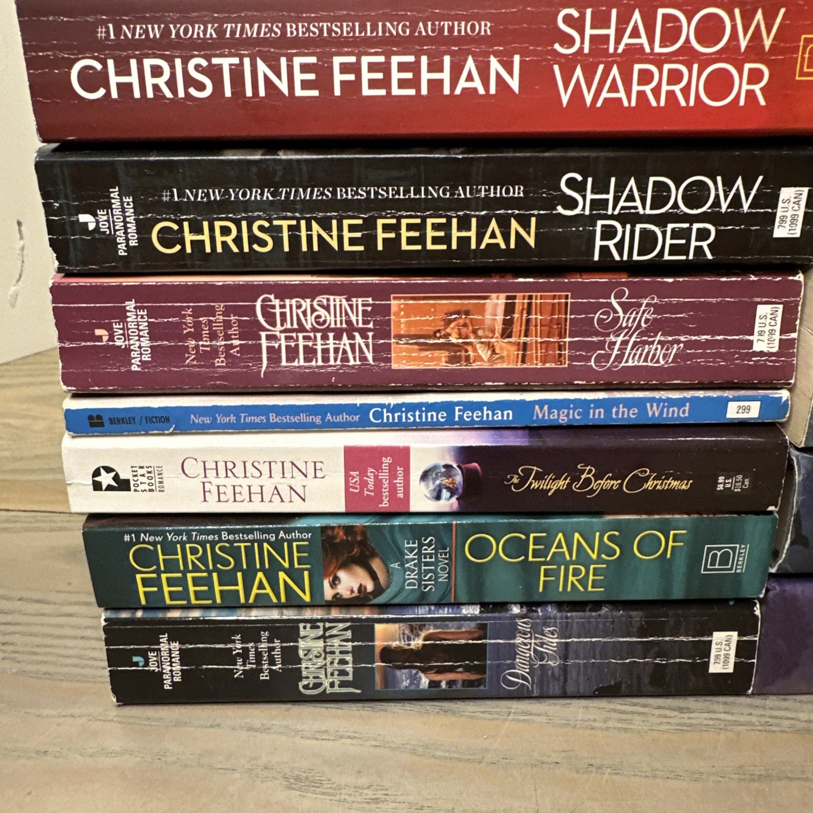 Mixed Lot 21 Christine Feehan Books Novels Carpathian Drake Sea Haven Shadow Rid