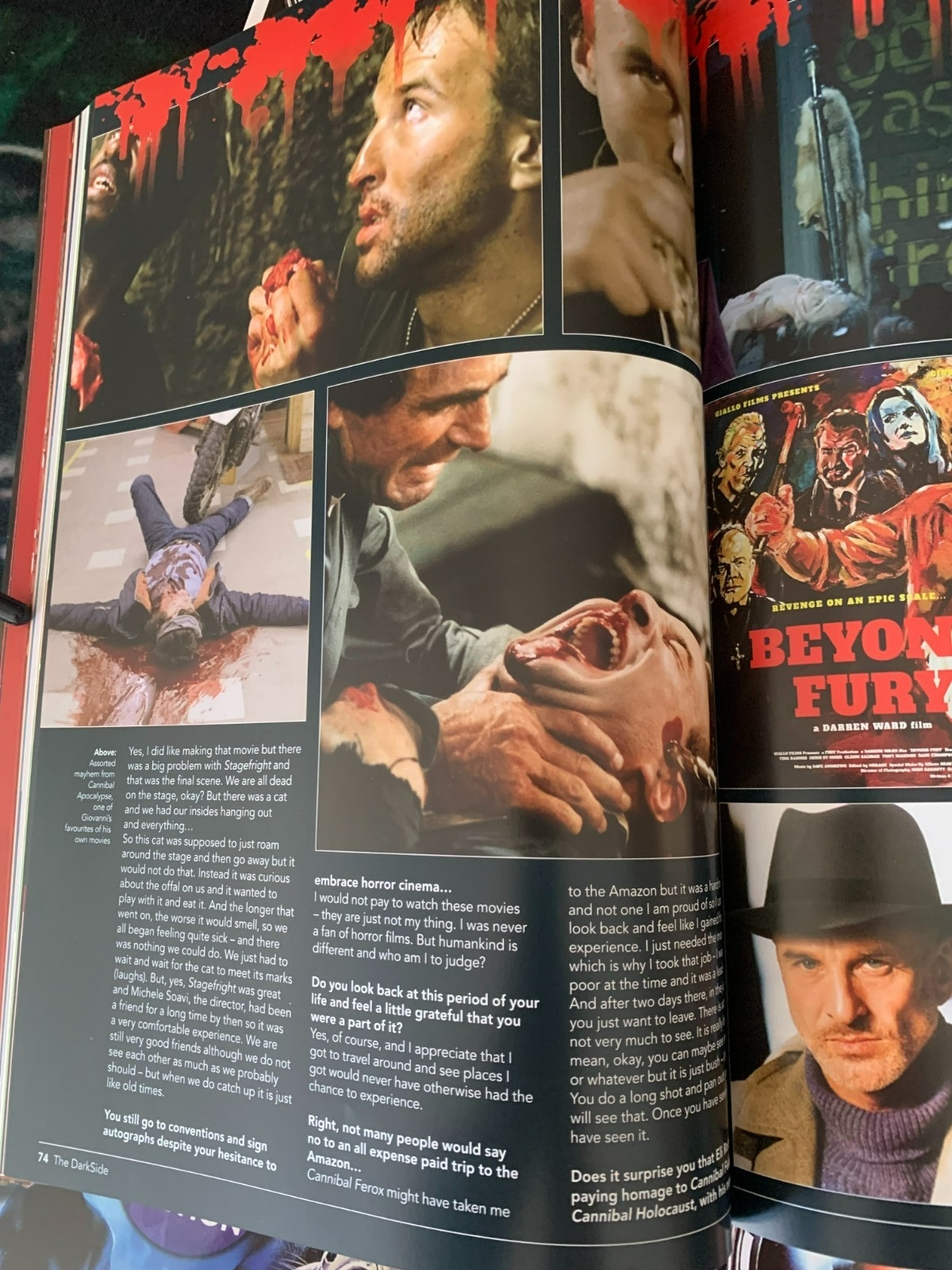 Horror Movie Book – Italian Horror Annual – 100 Full Colour A4 Pages