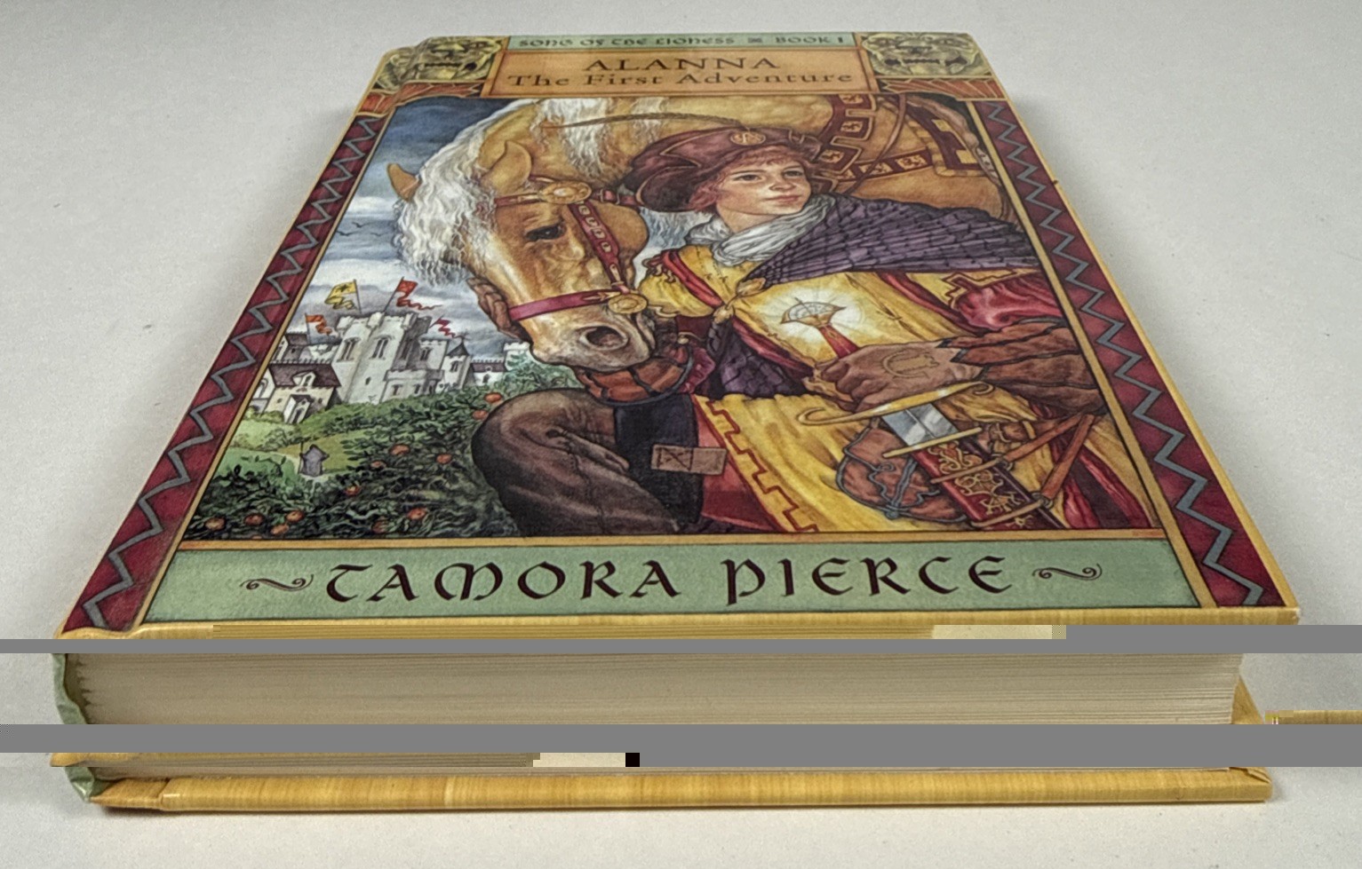 Song of The Lioness: Alanna, The First Adventure Tamora Pierce HC 1st Printing