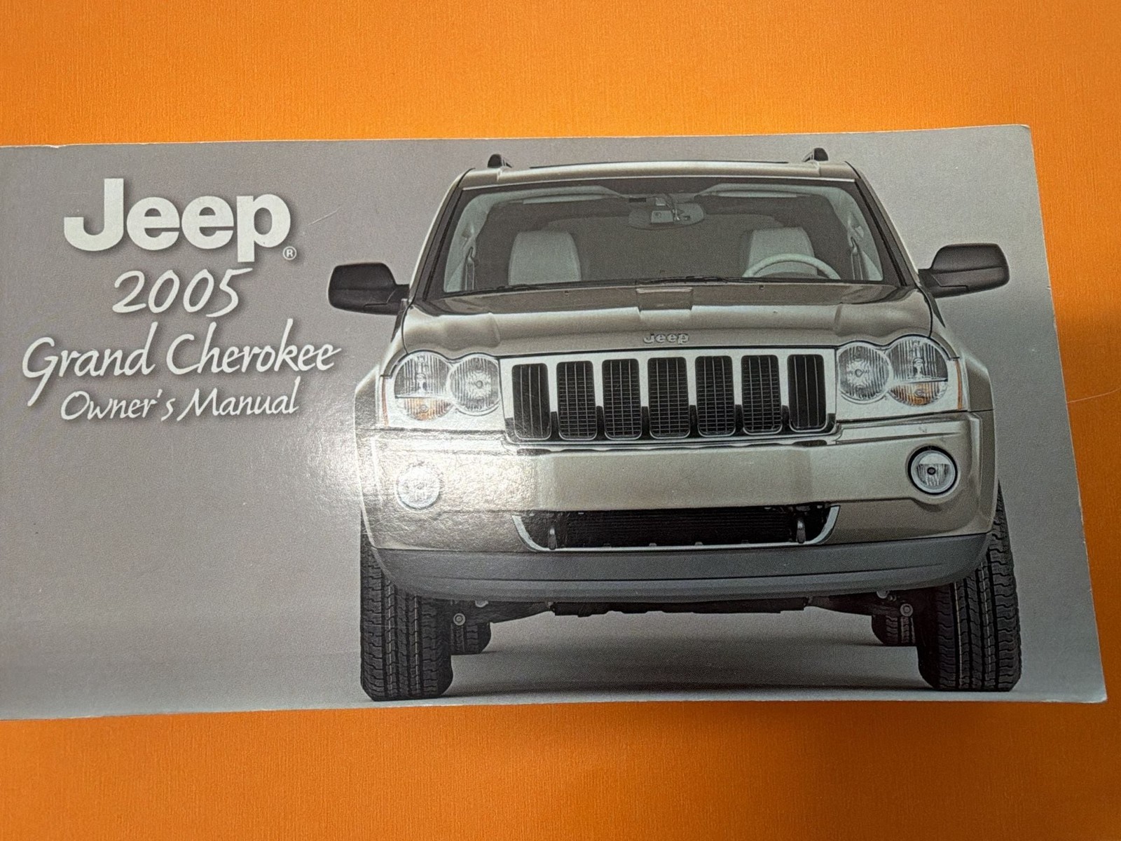 2005 Jeep Grand Cherokee Owner’s Manual with Original Case