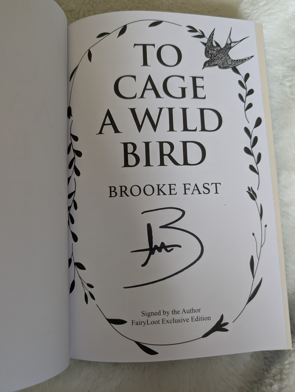 To Cage a Wild Bird by Brooke Fast – Fairyloot Special Edition