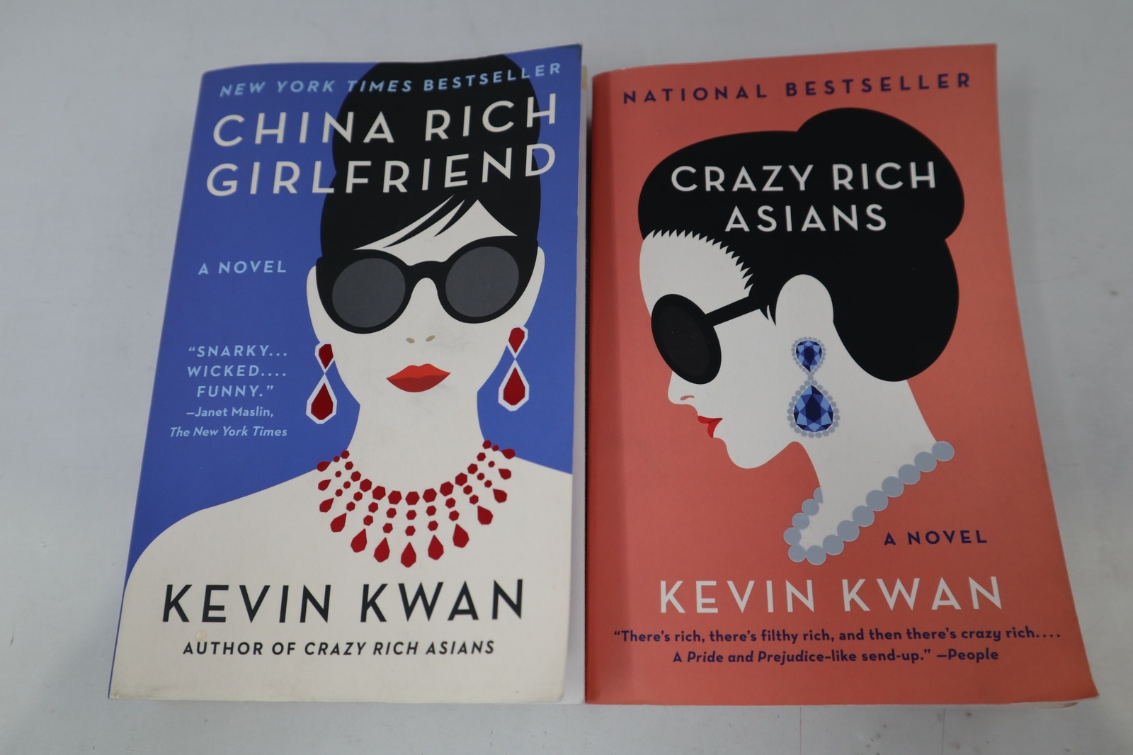 Lot of 2 Crazy Rich Asians Books by Kevin Kwan – Paperback