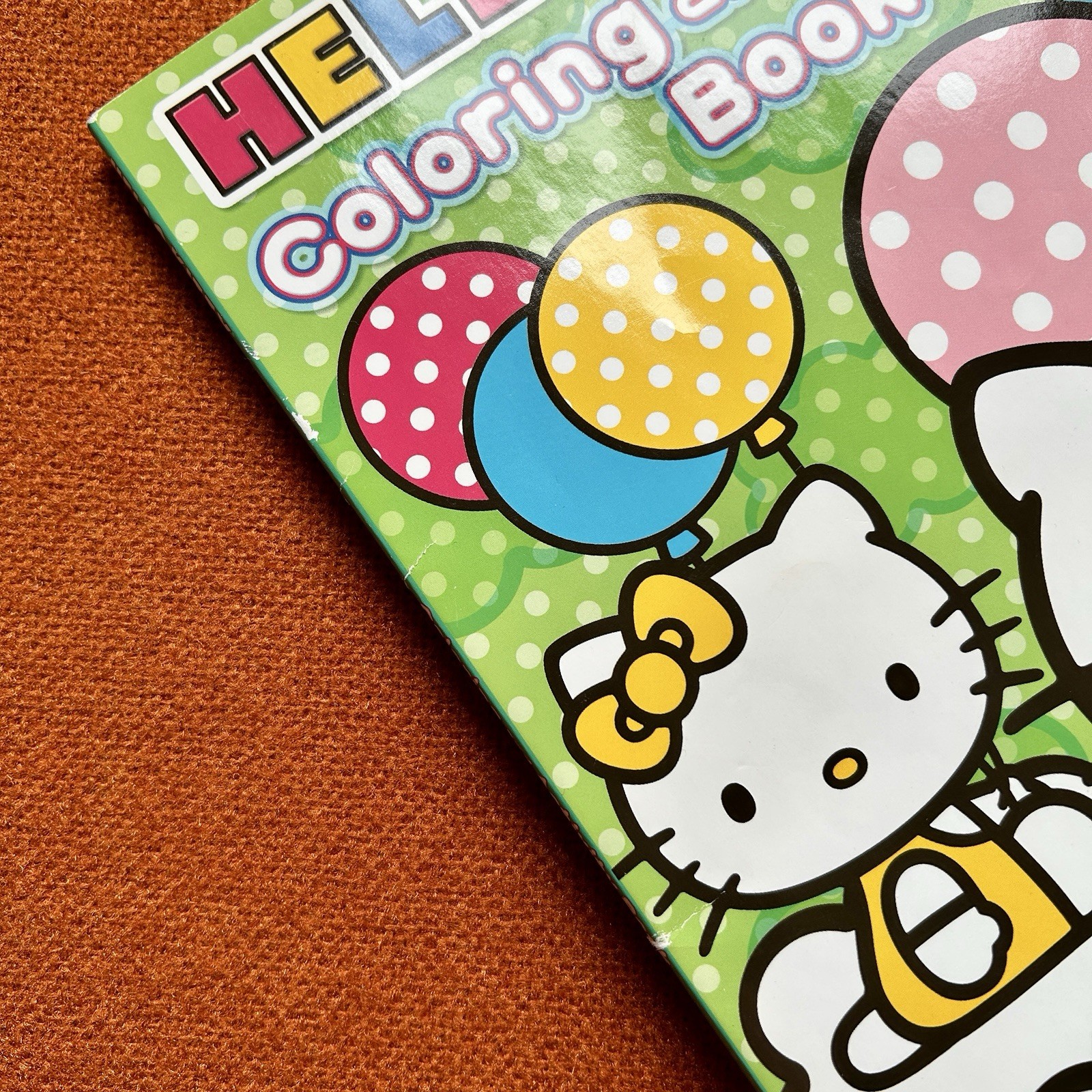 Unused 2011 Sanrio Hello Kitty Coloring & Activity Book Bendon Made In USA