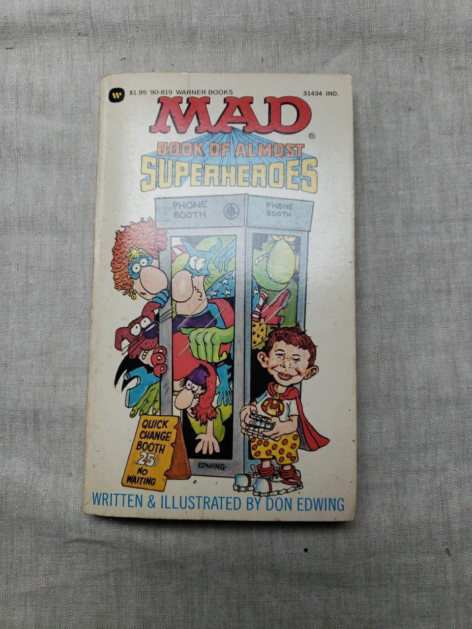Lot Of 12 1st Edition Mad Magazine Paperback Books From 60,70,80s