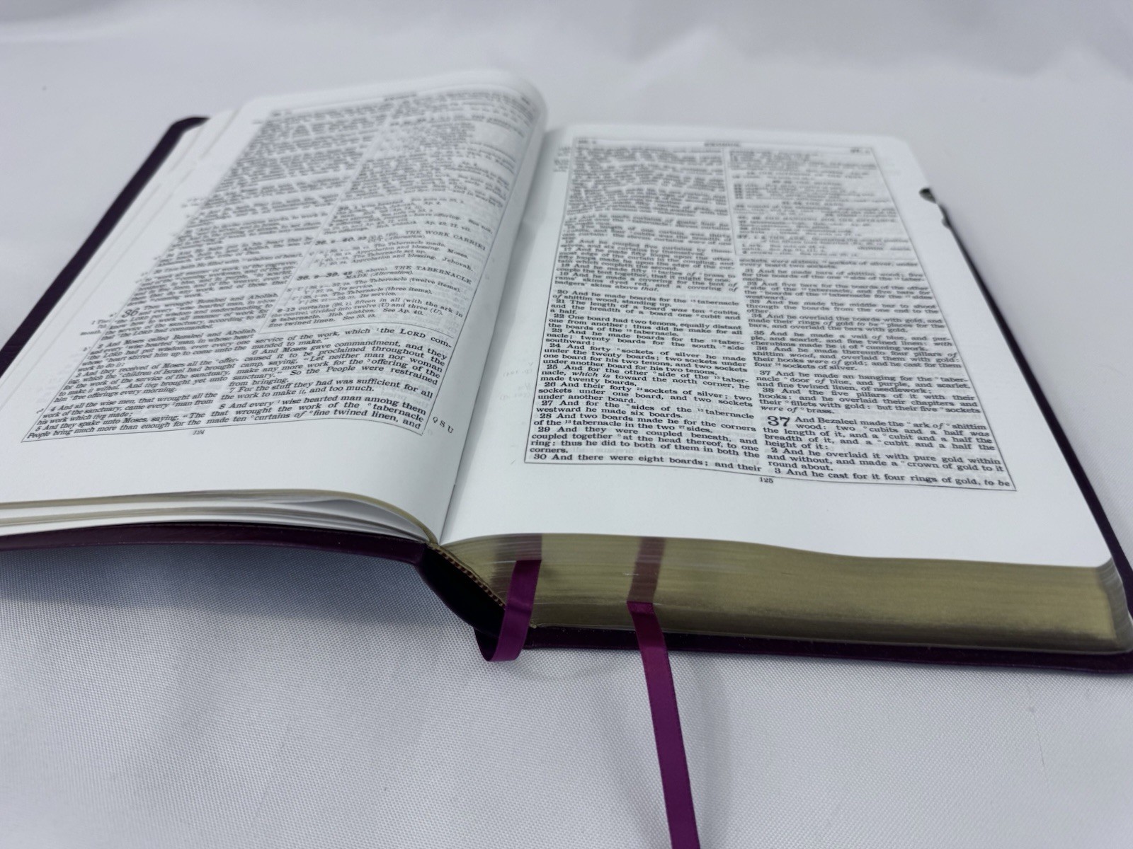 Companion Bible: King James Version, Burgundy, Bonded Leather FAST SHIP!!!