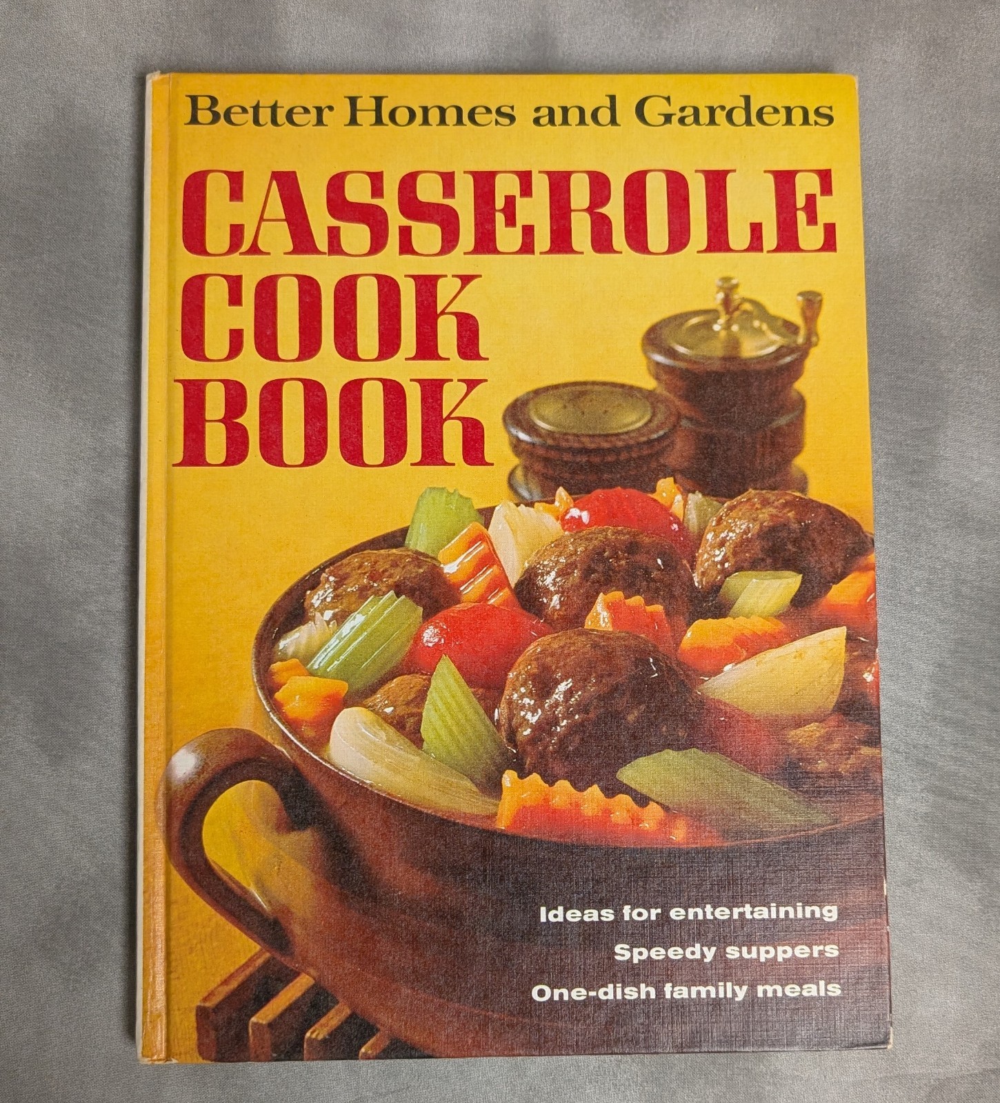 Vtg Better Homes & Gardens Pillsbury Culinary Arts Institute Cookbook 60s 70s