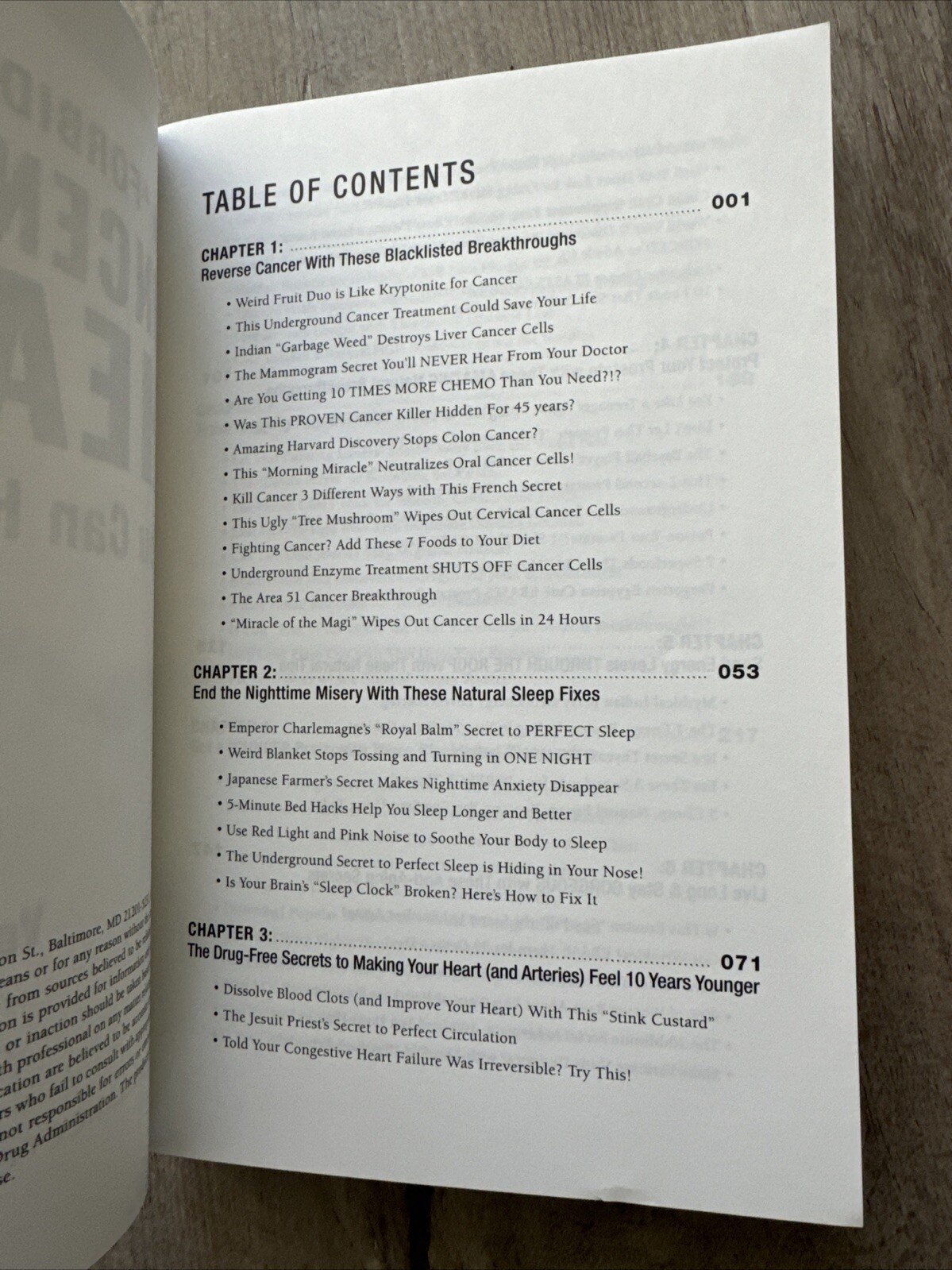 Uncensored Health 25 “Forbidden” Cures You Can Have Today Paperback Volume 1 & 2