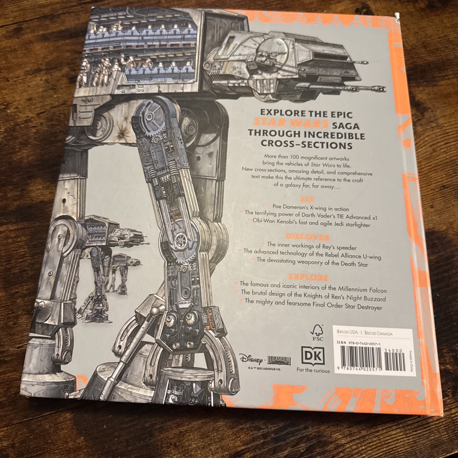 Star Wars Complete Vehicles New Edition DK Book, Large Hardcover