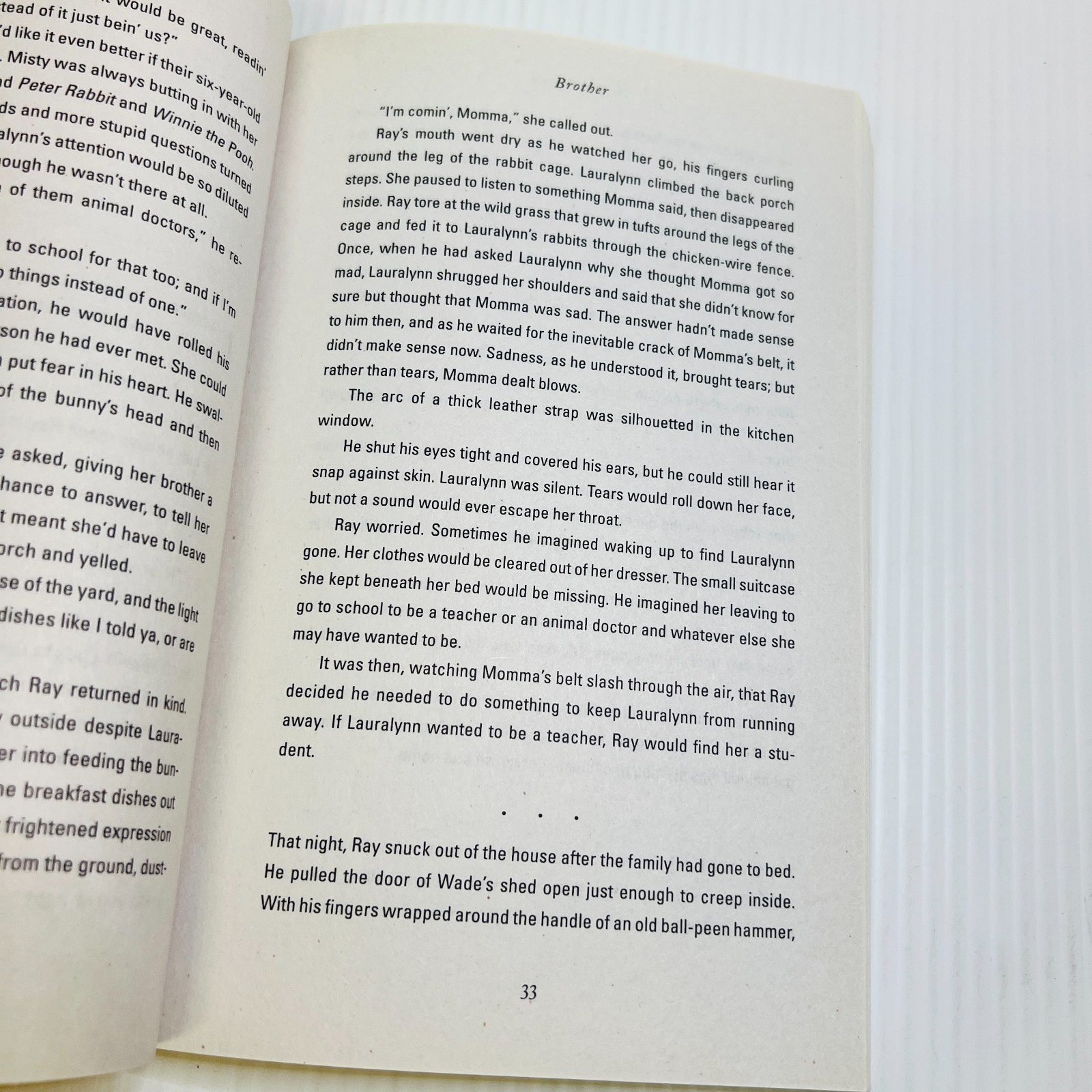 Brother by Ania Ahlborn (2015, Trade Paperback)