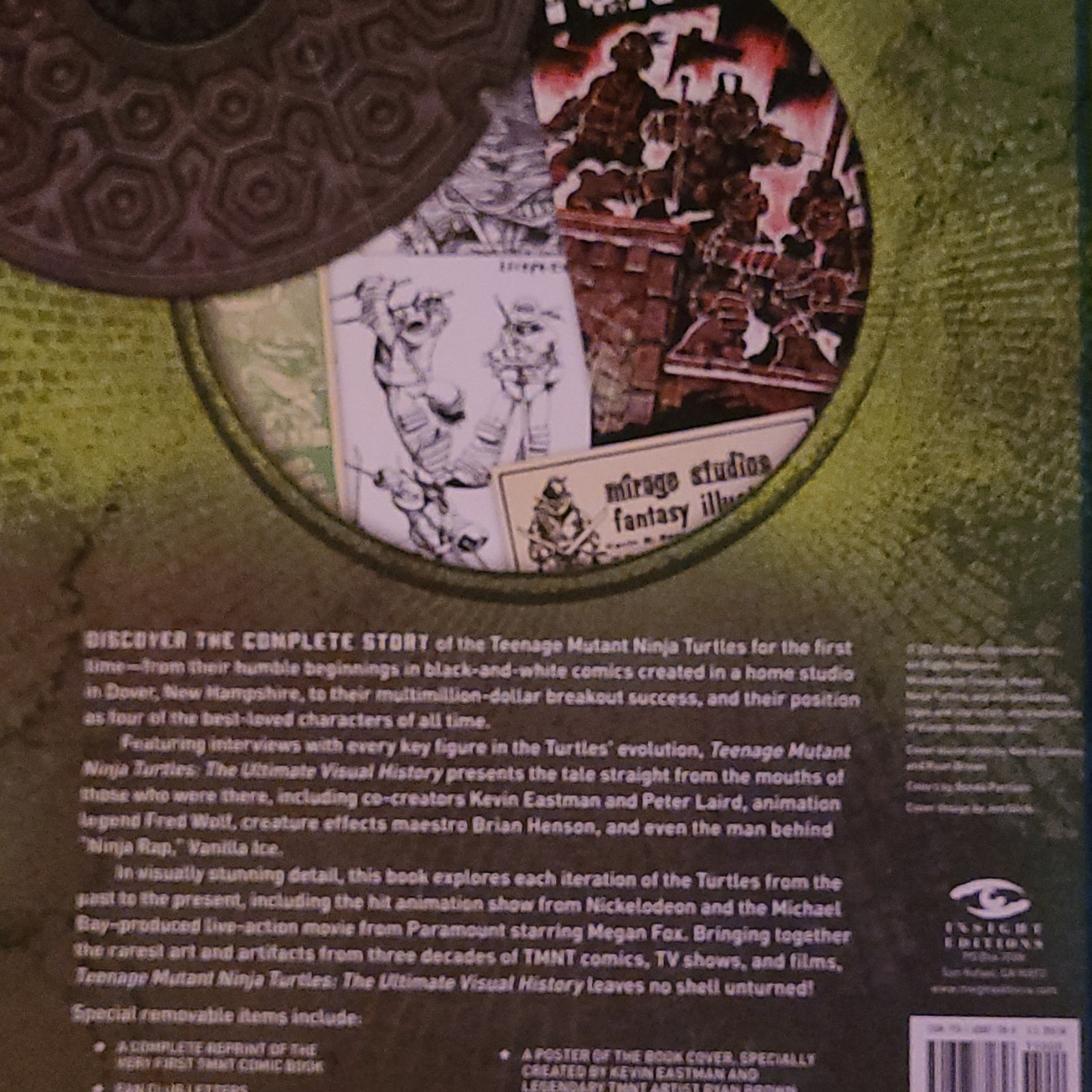 TMNT Teenage Mutant Ninja Turtles Ultimate Visual History HC 2014 Farago 192p