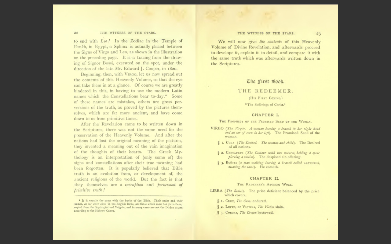 Witness of the Stars by E.W. Bullinger – Bible Commentary Scripture Study E-Book