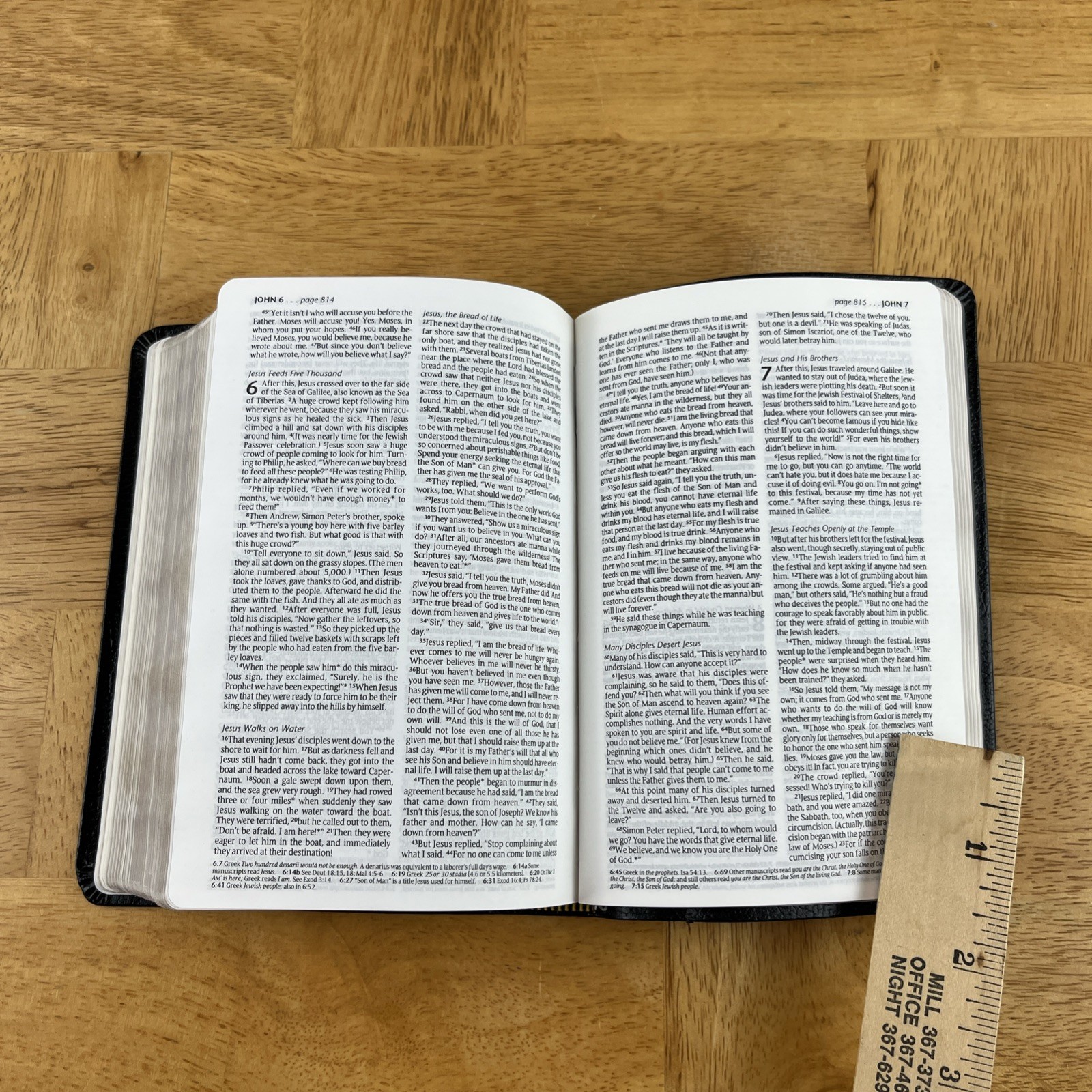 Compact Gift Bible NLT (Bonded Leather, Black) – bonded_leather Tyndale