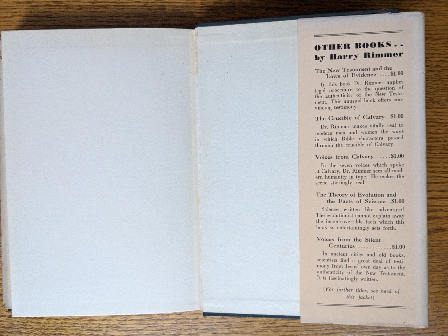 The Purposes Of Calvary Harry Rimmer