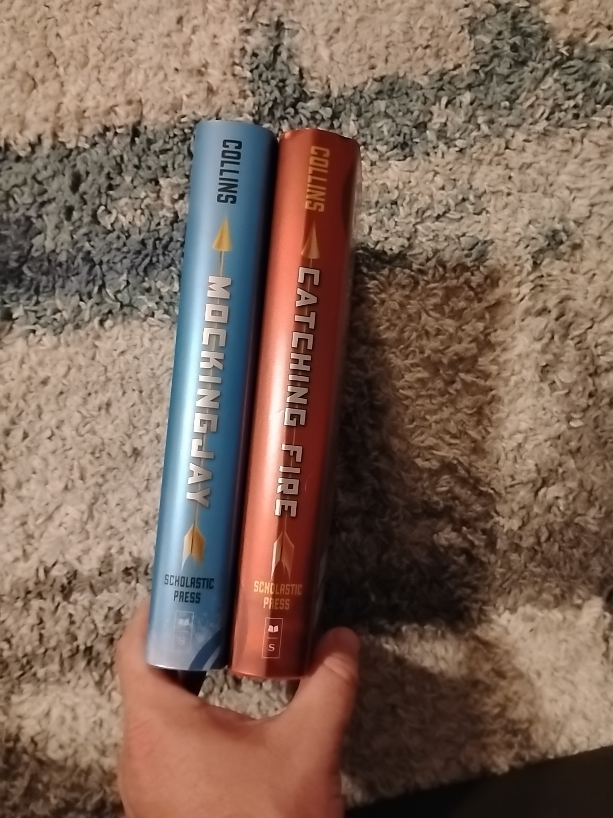 Hunger Games Catching Fire Mockingjay Hardcover First Editions