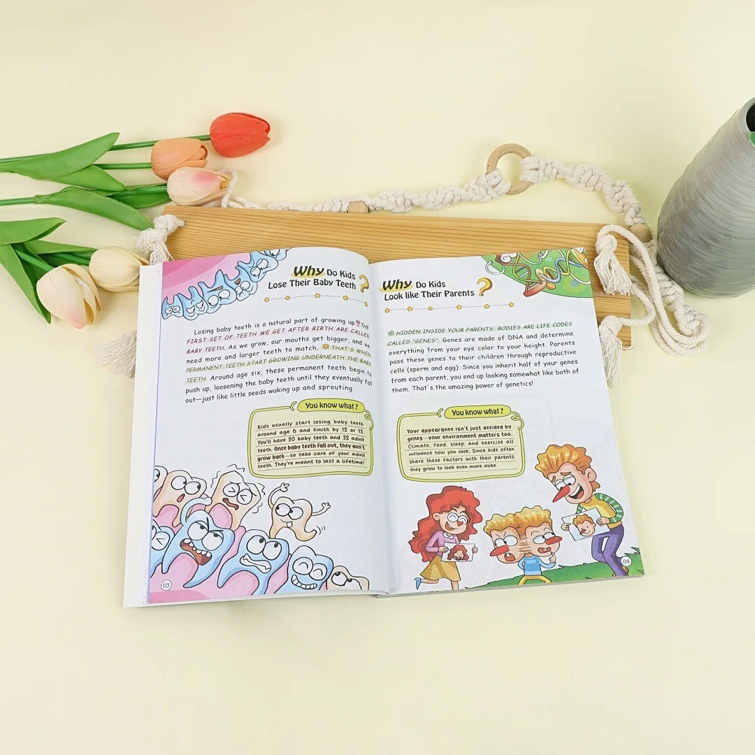Children’s Encyclopedia Why 100,000 Kids Book USA Fun Learning Science Ages 6-12
