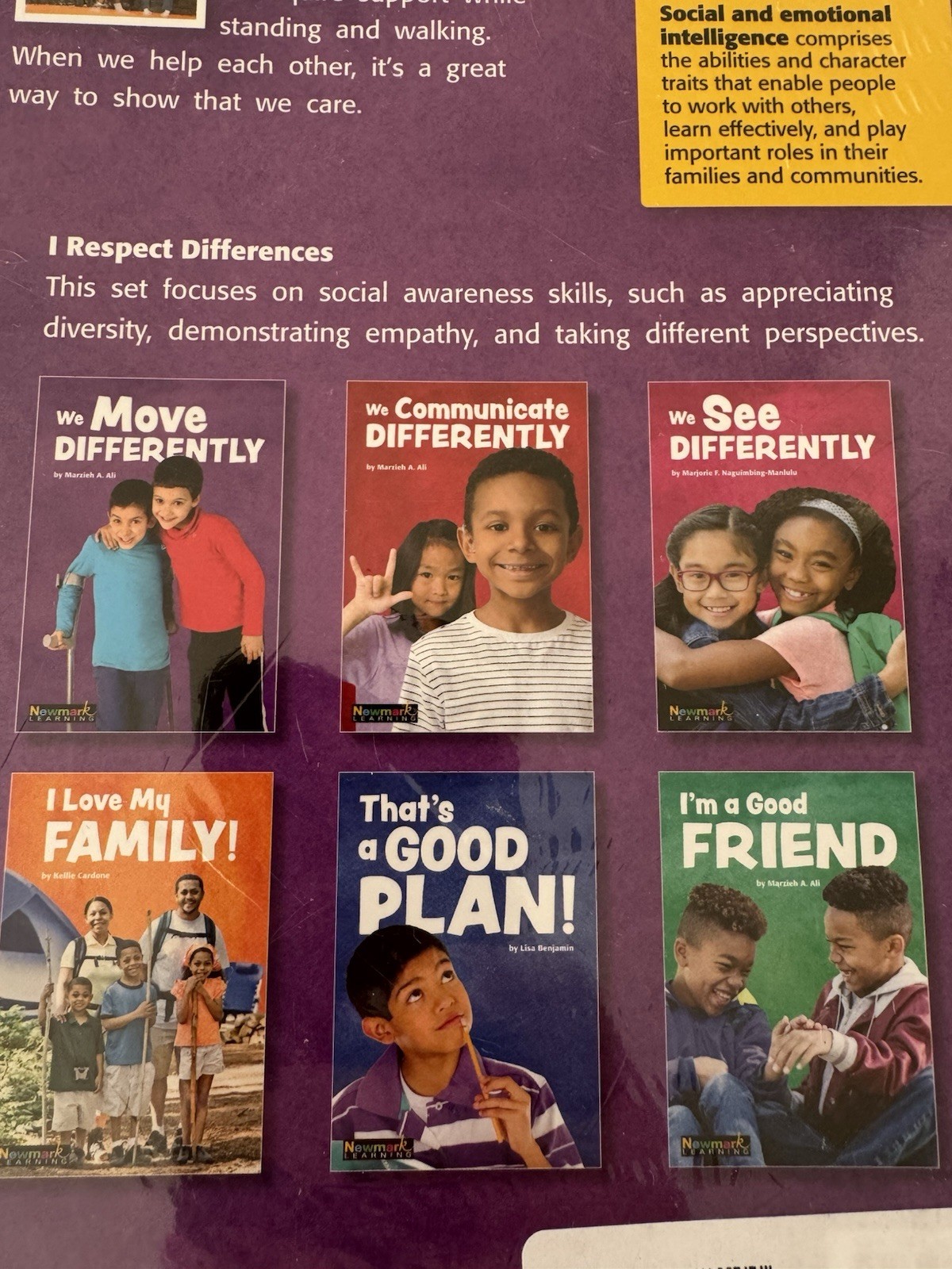 MySELF Theme: I Am a Responsible Community Member Book Set for Children