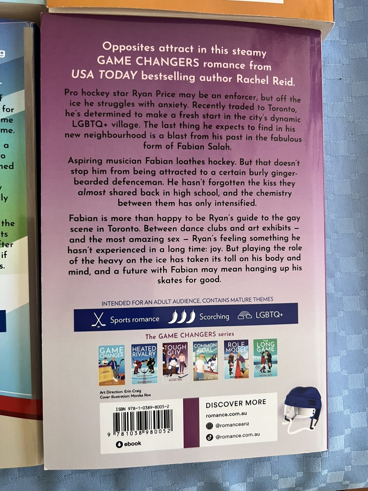 The Game Changer 1-6 Book set by Rachel Reid, English AU Item