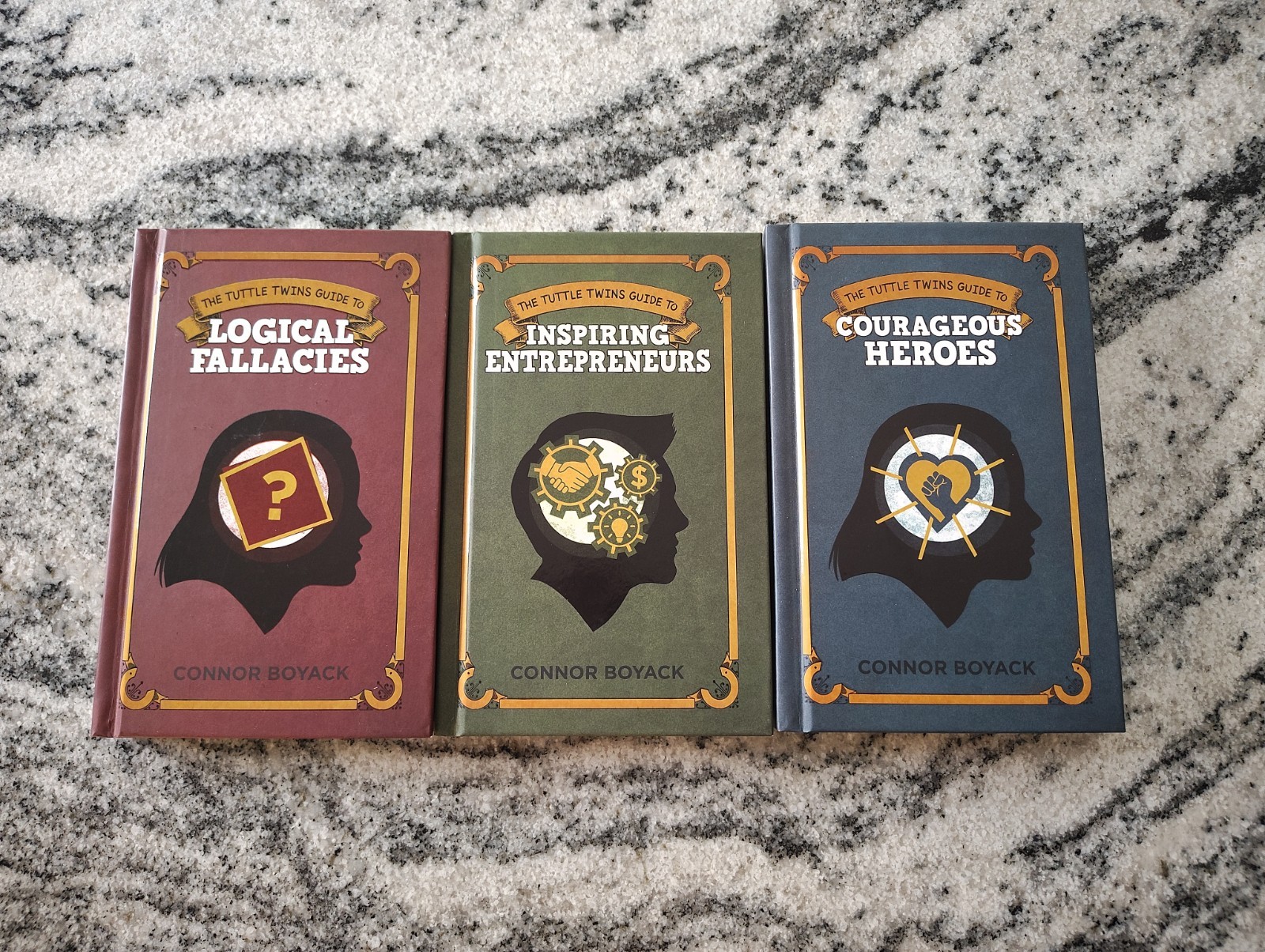 The Tuttle Twins Guide To Books Set Of 3 Hardcover Connor Boyack