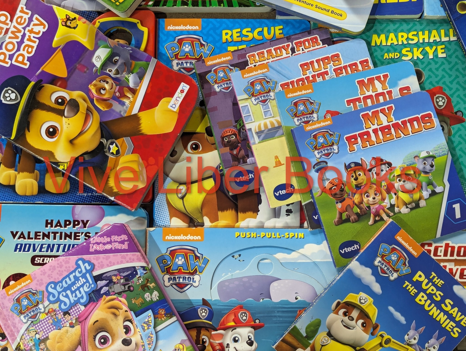 Lot of 10 Paw Patrol Board Books Lot Random – Children/Kids/Toddlers/Babies