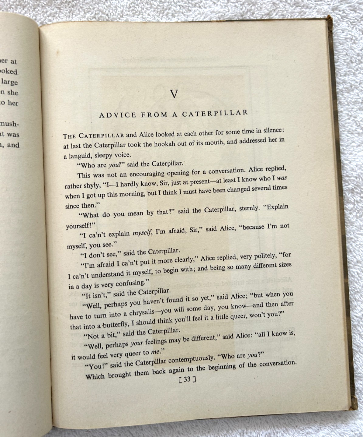 ALICE’S ADVENTURES IN WONDERLAND hcdj 1948 Lewis Carroll John Tenniel $1.25 dj