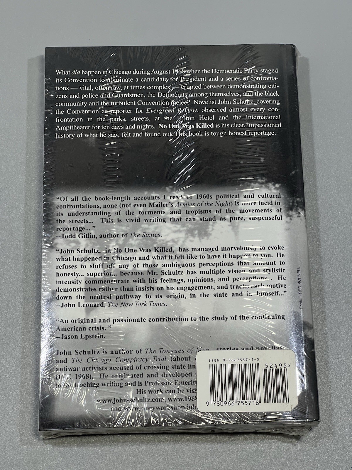 No One Was Killed by John Schultz Brand New Softcover