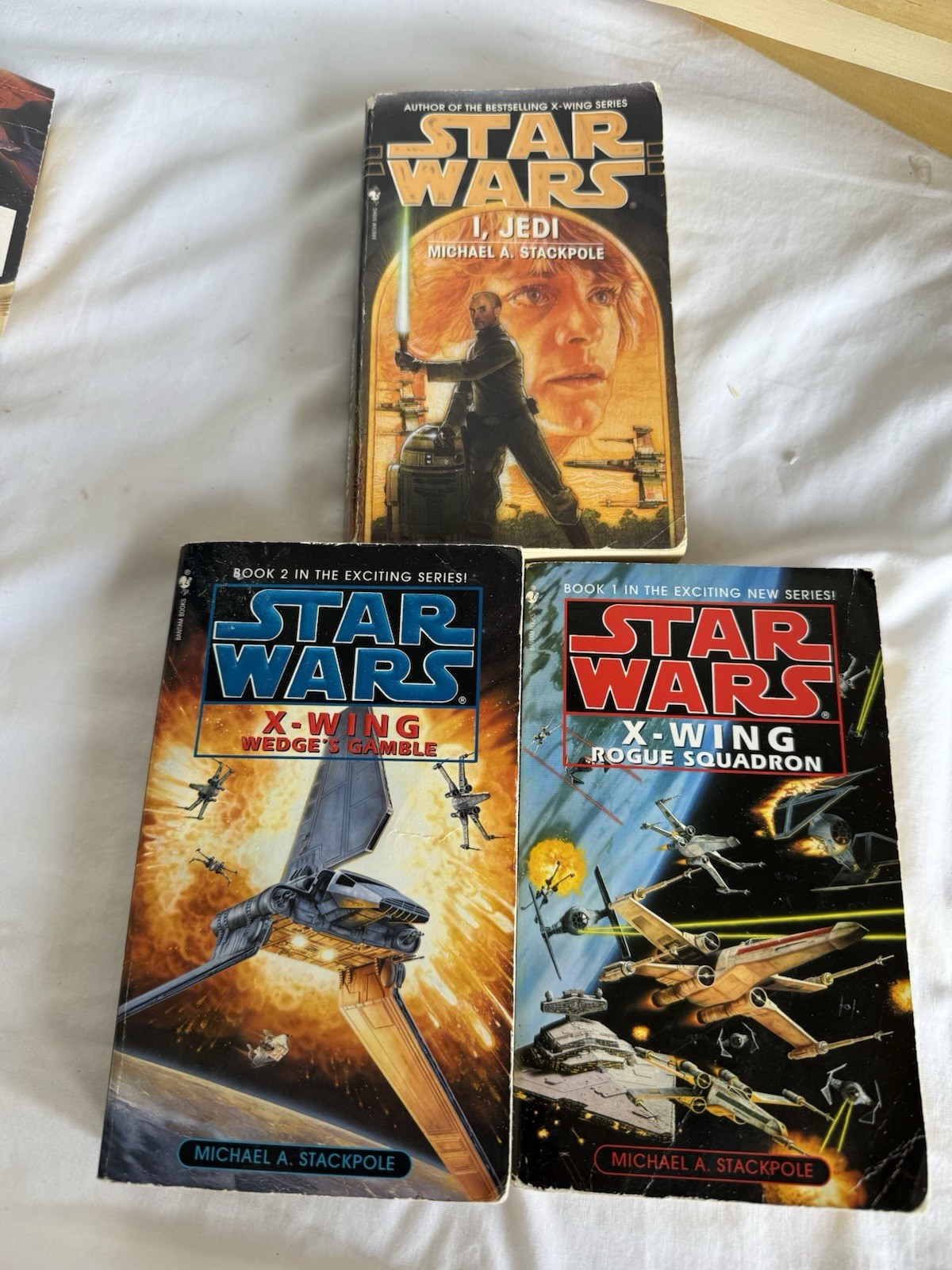 Lot of 21 Star Wars PB Books Various Authors & Series X-Wing Jedi Academy Order