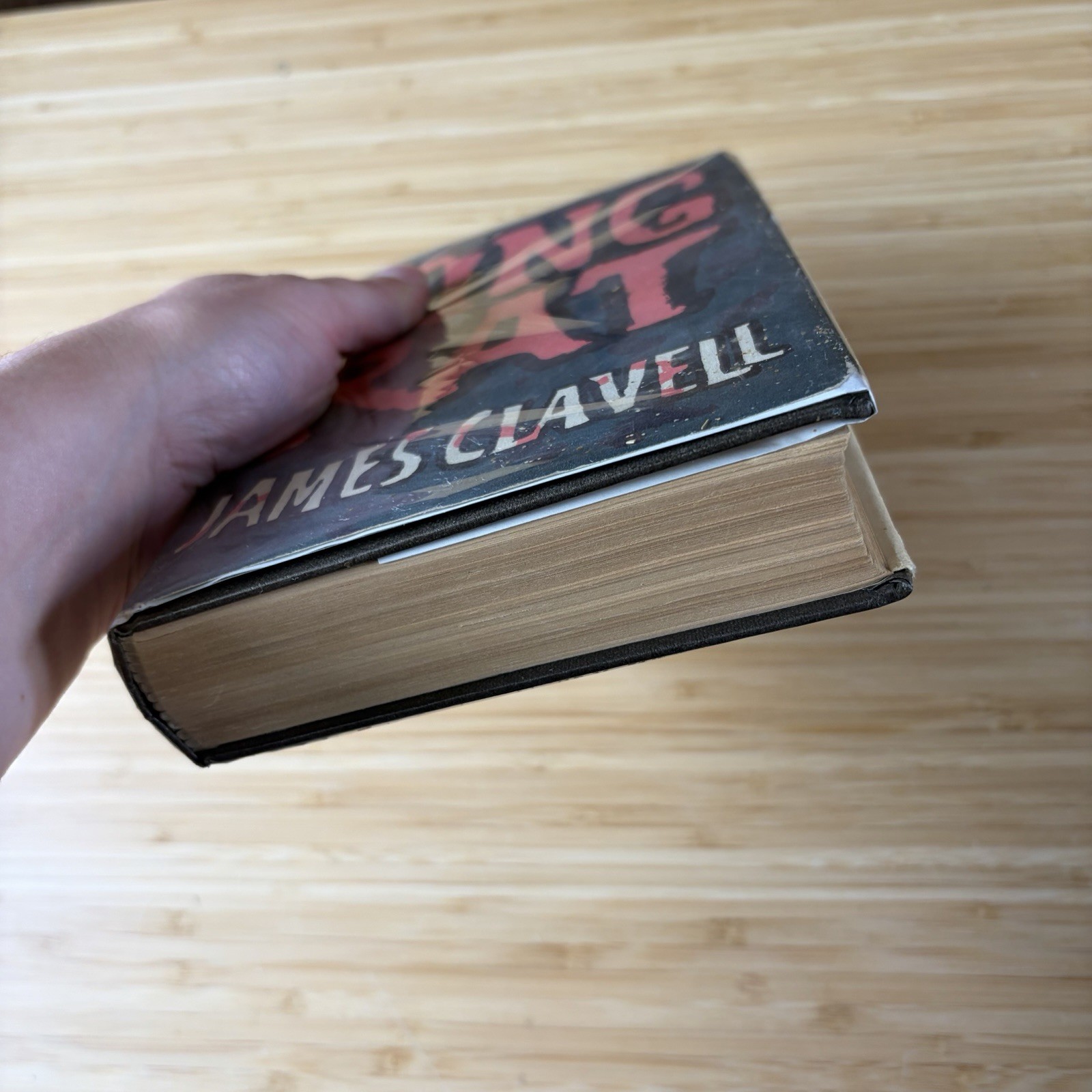 James Clavell KING RAT Ist UK Edition 1963 DJ