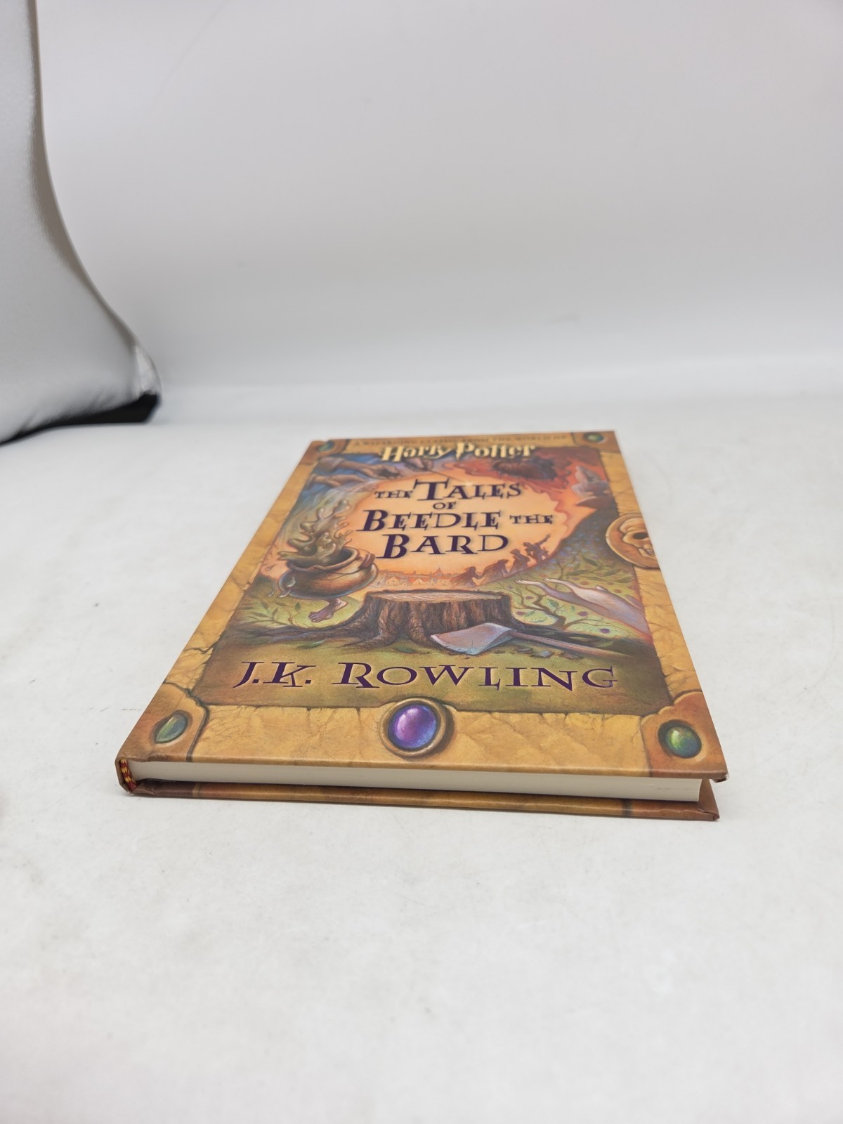 Harry Potter The Tales Of Beedle The Bard J K Rowling 1st Edition Auto Signed