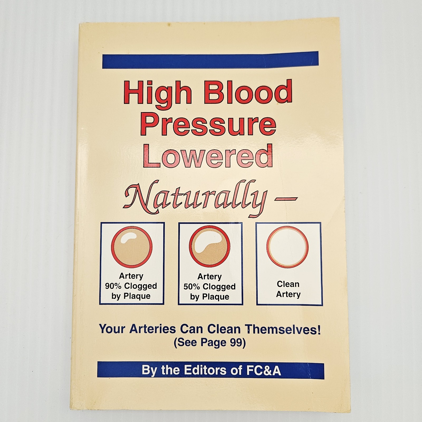 High Blood Pressure Lowered Naturally Book Your Arteries Can Clean Themselves