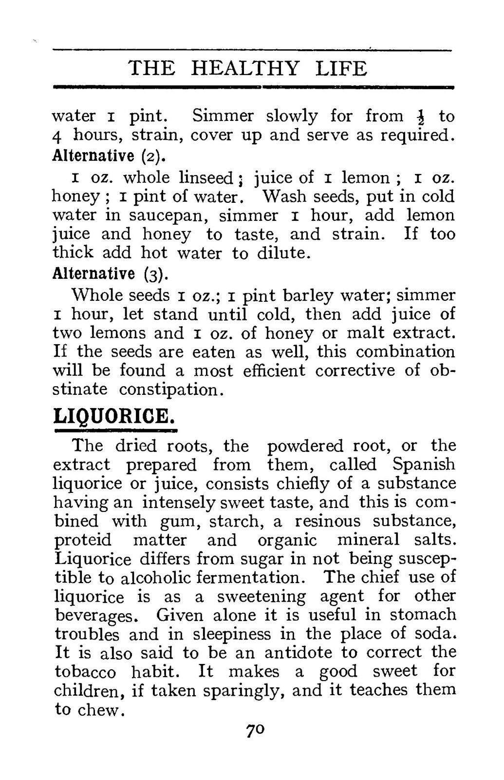 The Healthy Life Beverage Cook Book “1911” 125 Pages