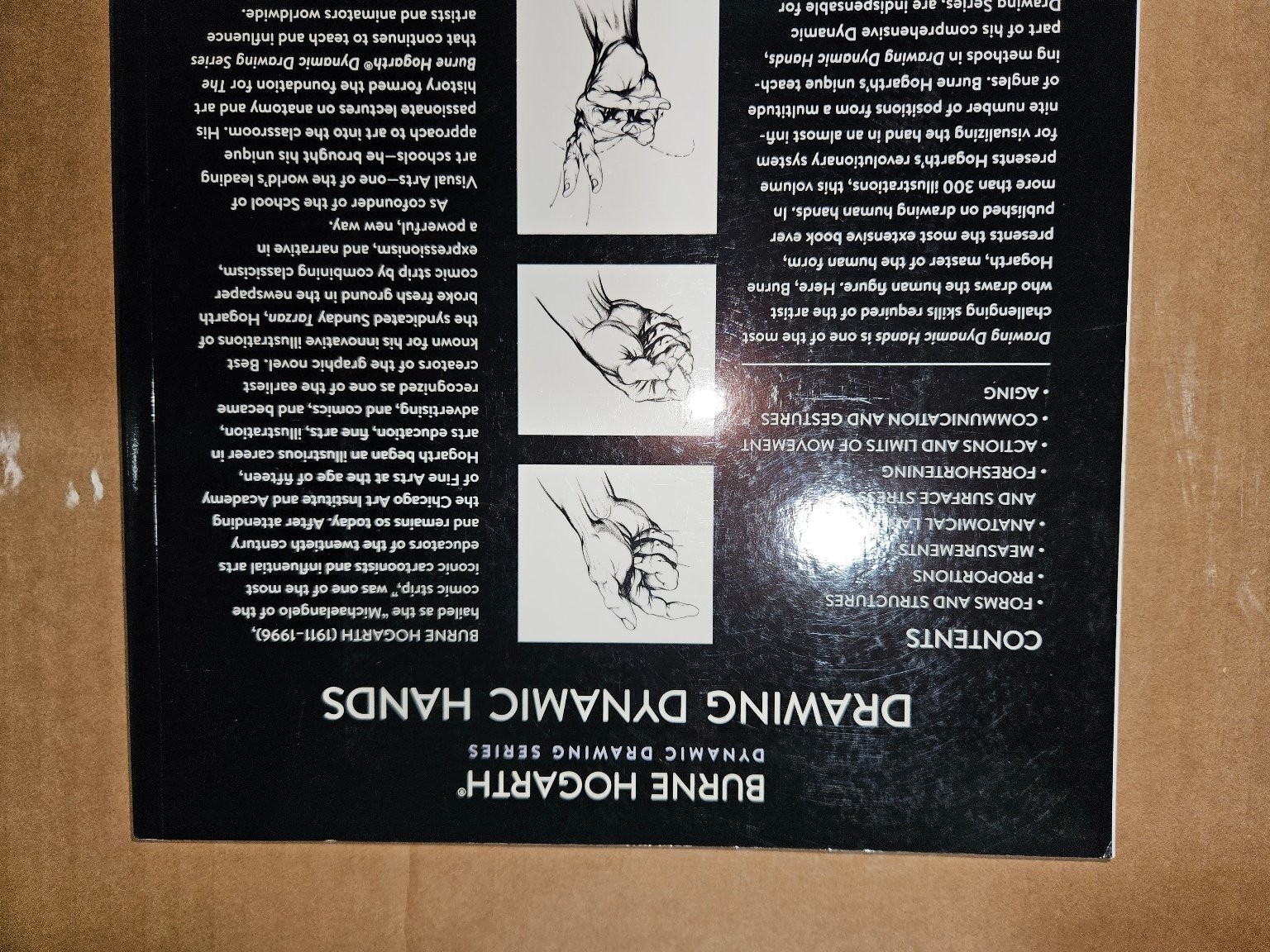 Burne Hogarth Drawing Dynamic Hands Graphic Novel Watson-Guptill