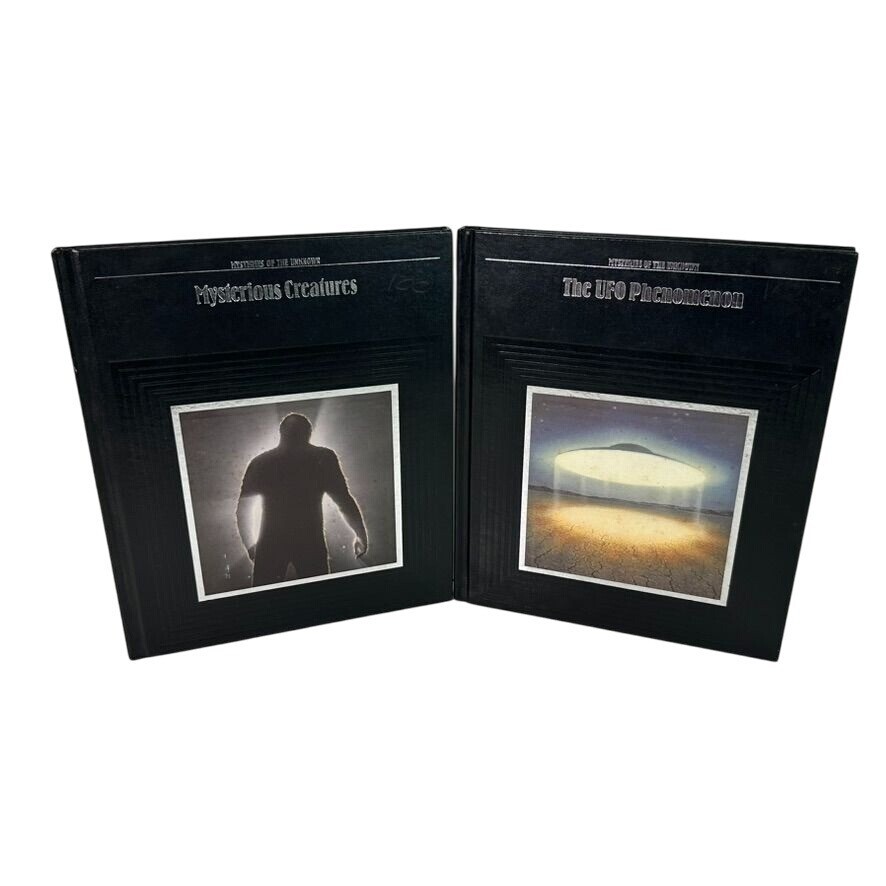 MYSTERIES OF THE UNKNOWN Book Lot of 2 Mysterious Creatures The UFO Phenomenom