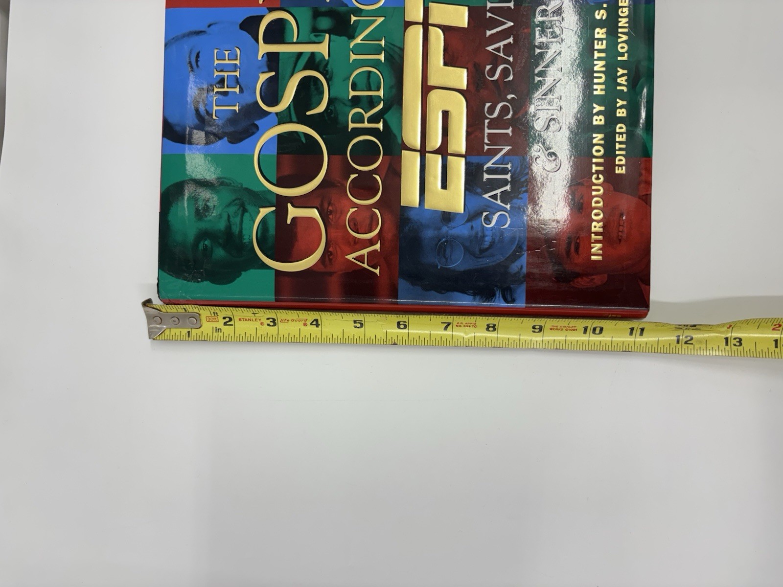 The Gospel According to ESPN Hardcover Book 1st Edition Hunter S Thompson 2002