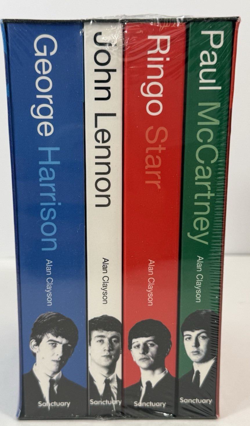 The Beatles Box by Alan Clayson Books 2003 Hardcover 4-Pack New Wrap Sanctuary
